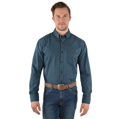 Pure Western - Men's Adams Print Button Down Long Sleeve Shirt