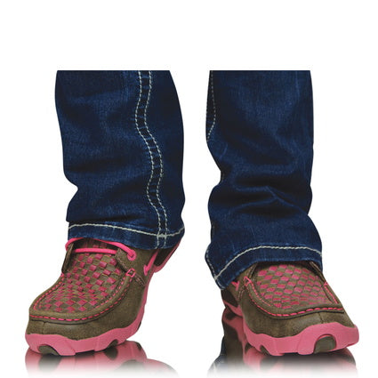 Twisted X - Women's Pink Ribbon Moc's Lace Up