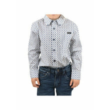 Load image into Gallery viewer, Pure Western - Boy&#39;s Freeman Print Shirt L/S
