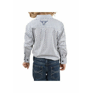 Pure Western - Boy's Freeman Print Shirt L/S