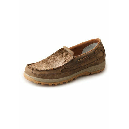 Twisted X - Women’s Cow Fur Cell Stretch Slip On