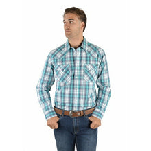 Load image into Gallery viewer, Pure Western - Men’s David Check Western Long Sleeve Shirt

