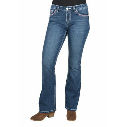 Pure Western - Willa Boot Cut Jean - 32 leg - size 6