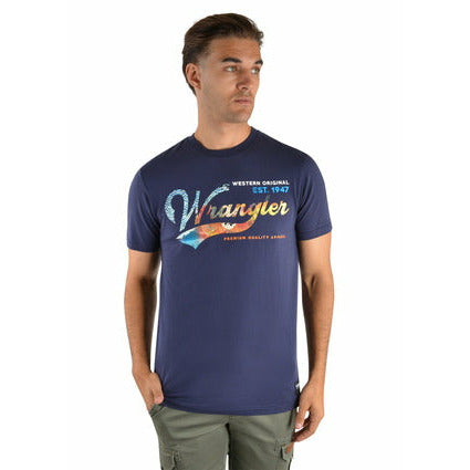 Wrangler - Men's Benson Polo S/S - Royal Marle