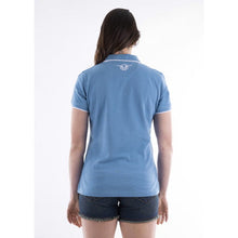 Load image into Gallery viewer, Bullzye - Women’s Varsity Short Sleeve Polo

