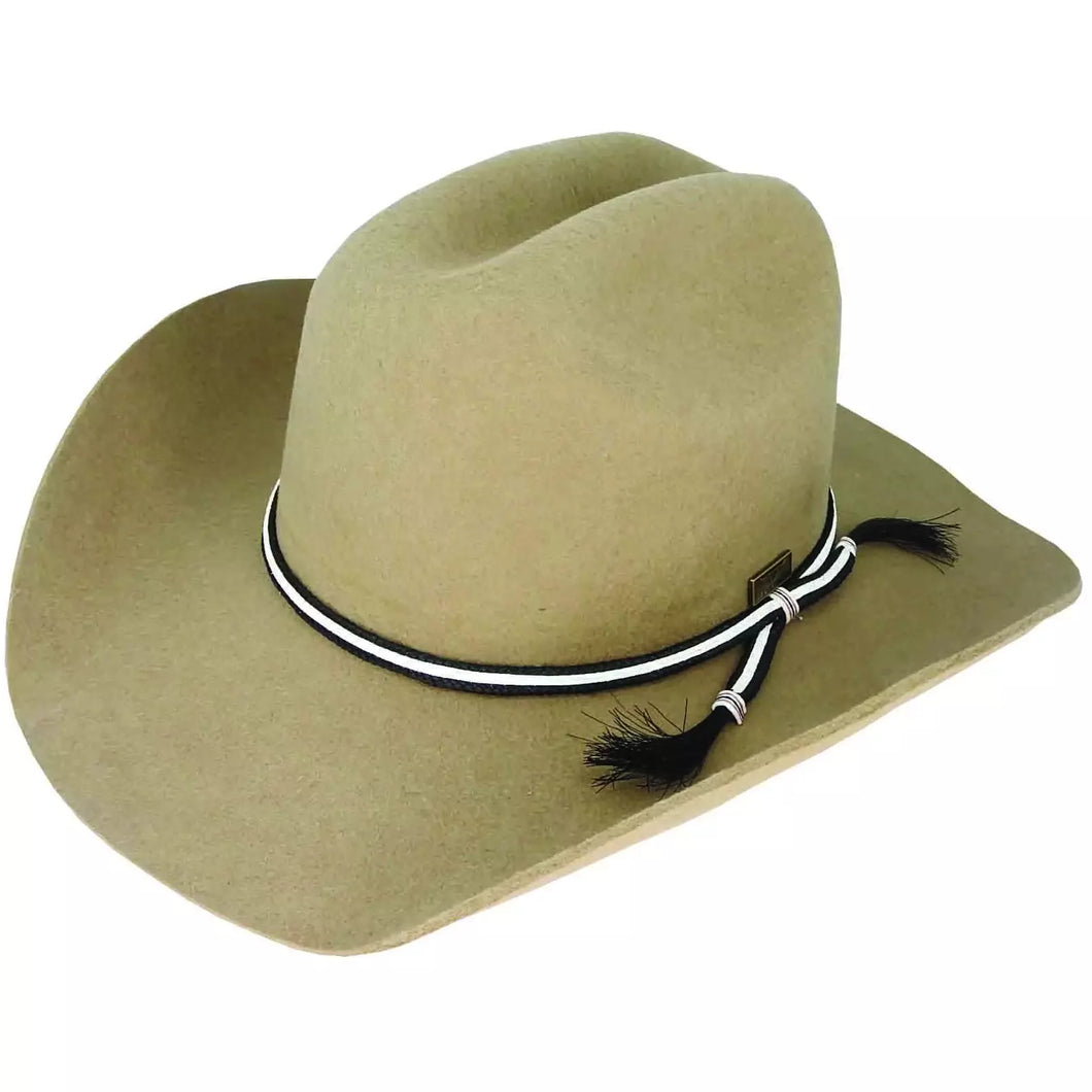 Coleman - Flinders Wool Felt Western Hat - Bran