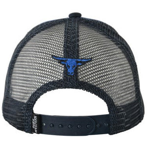 Pure Western - Kid's Payne Trucker Cap - Navy