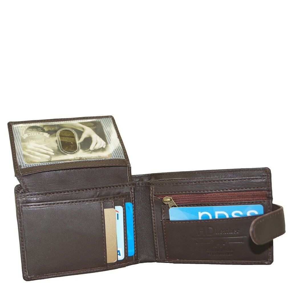 Sheepskin Men's Wallet BLACK