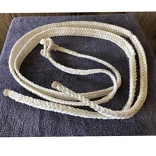 Load image into Gallery viewer, Blackie&#39;s - 9 Plait Poly Campdraft Reins
