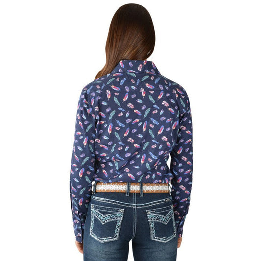 Pure Western - Women's Harlene Print Long Sleeve Shirt