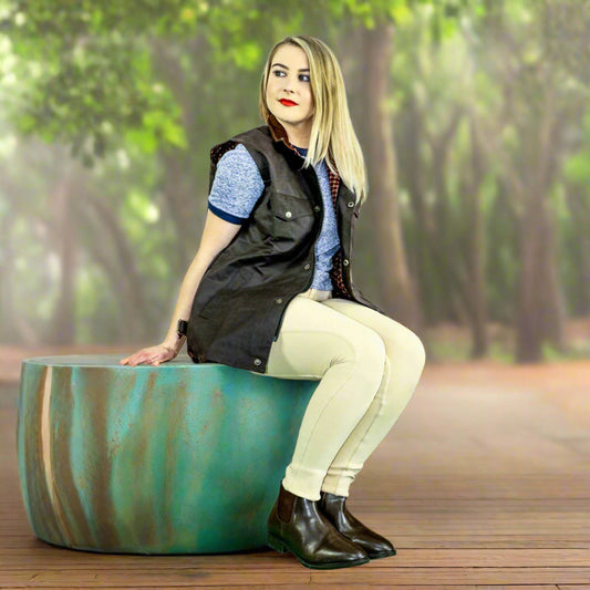 WET WEATHER  OILSKIN  VEST