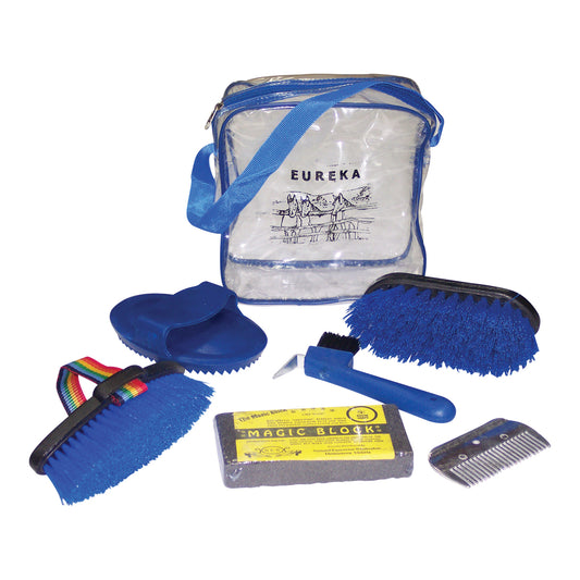 Pony Club Grooming Kit - blue
