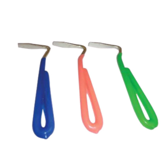 Hoof Pick Metal with Vinyl Handle