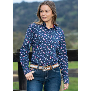 Pure Western - Women's Harlene Print Long Sleeve Shirt