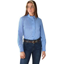 Load image into Gallery viewer, Thomas Cook - Women’s Liv Ruffle Collar Long Sleeve Stretch Shirt

