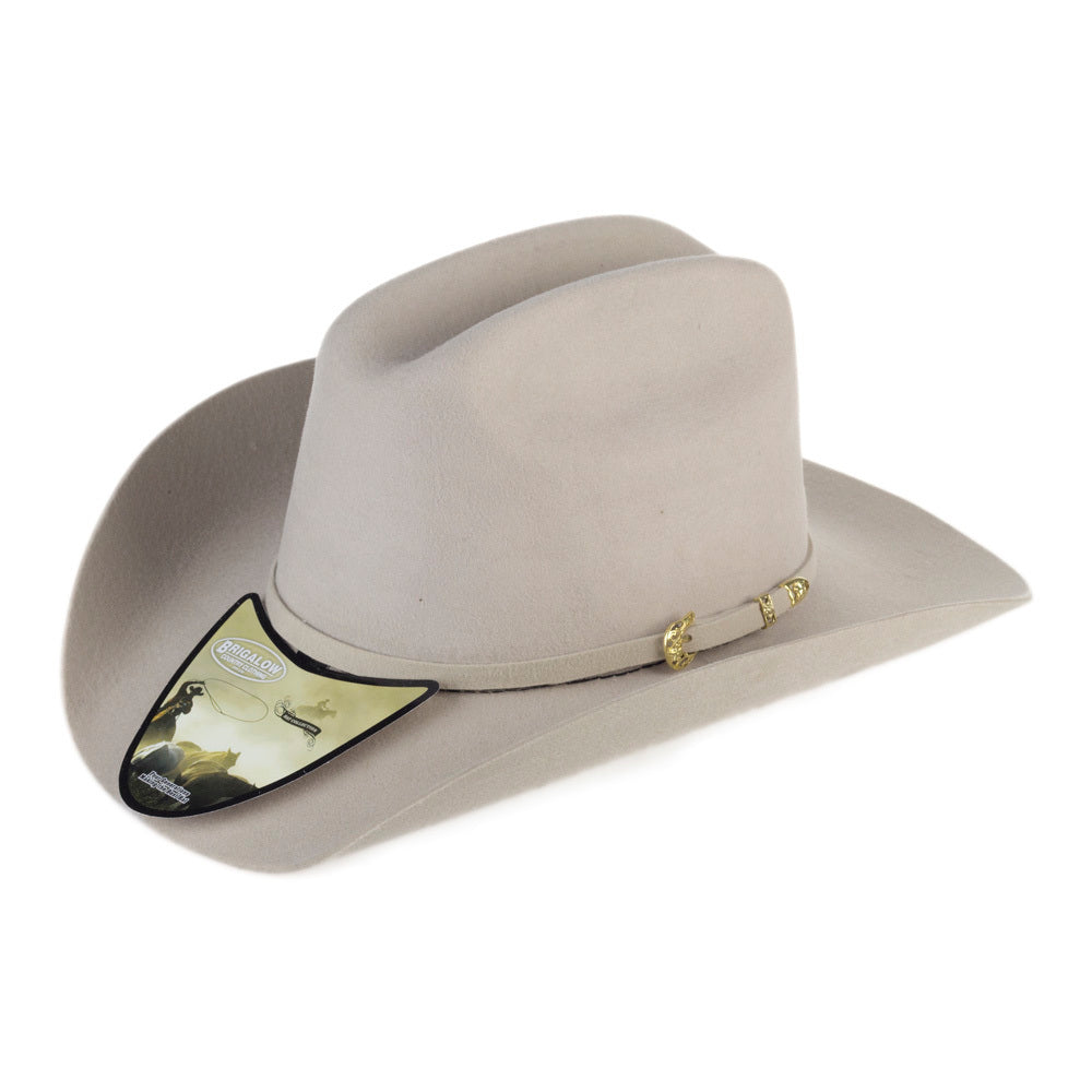 Western Wool Felt Cattleman Kids - Silverstone