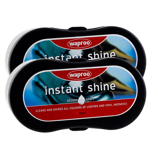 Waproo Lyddy Black Instant Shine Pad Boot Polish