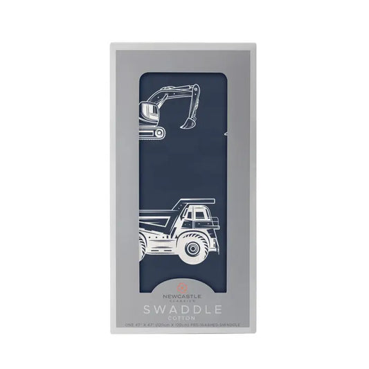 Things That Go Swaddle - Tractor Dump Truck