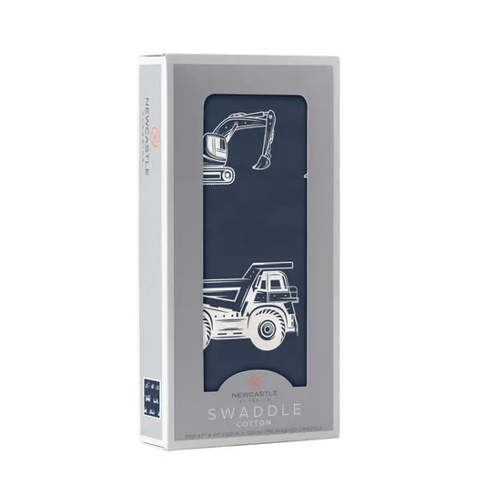 Things That Go Swaddle - Tractor Dump Truck