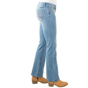Pure Western - Women's Sunny Boot Cut Jean -34lg