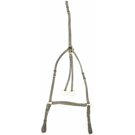Stockman's Breastplate - Brass Fitting