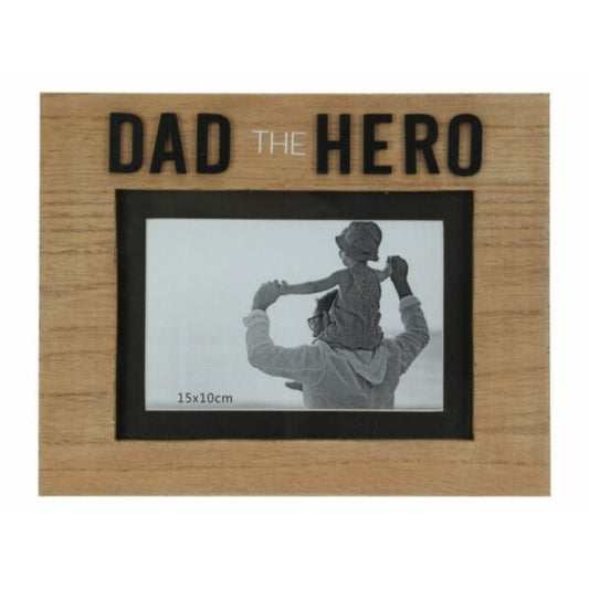 Dad the Hero Photo Frame – 5 x 7cm