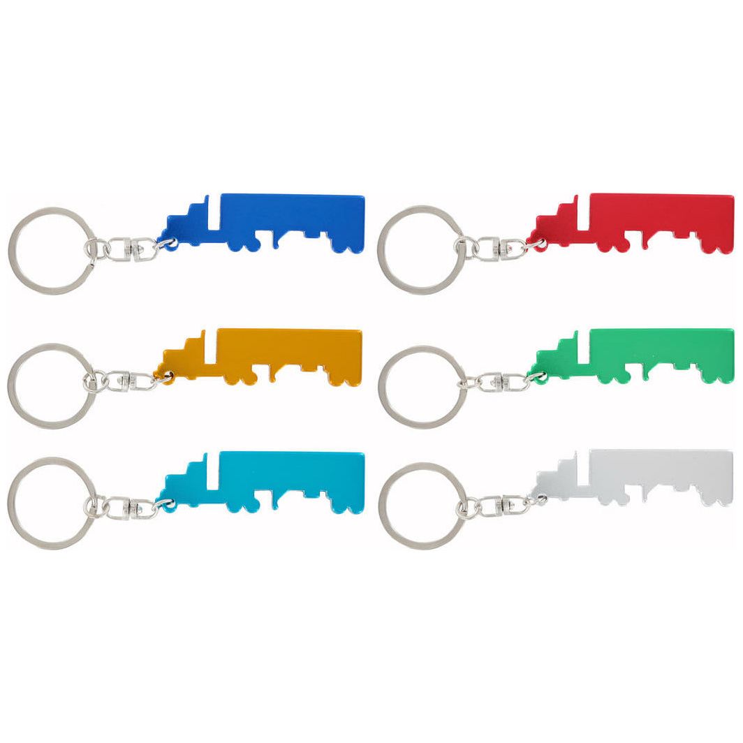 Truck Bottle Opener Key Ring – Assorted Colours