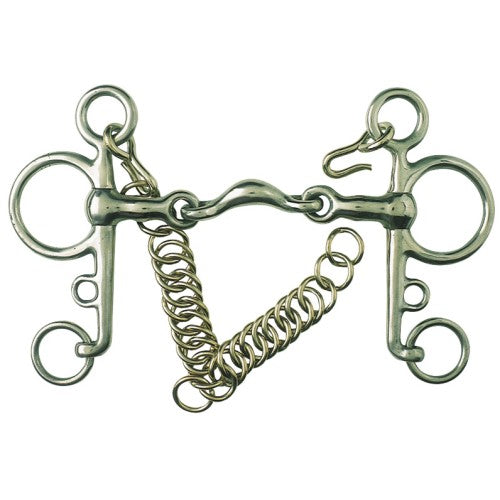 Pelham Bit w/Ported Mouth - Cob