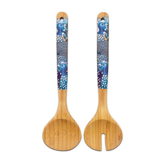 Blue Guineas - Salad Servers
