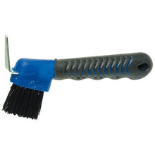 Load image into Gallery viewer, Soft-Grip Deluxe Hoof Pick w/Brush Assorted colors
