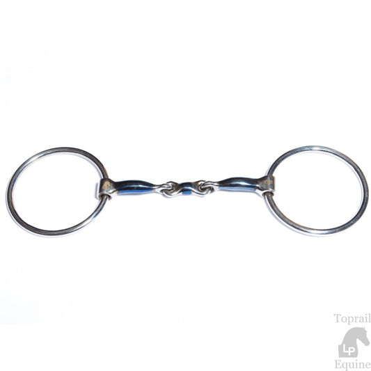Toprail Equine - Loose Ring Sweet Iron Elliptical Bit