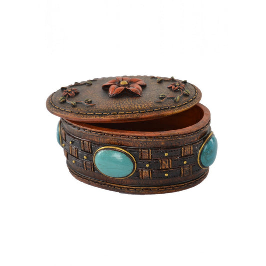 Pure Western - Concho and Flower Jewlery Box