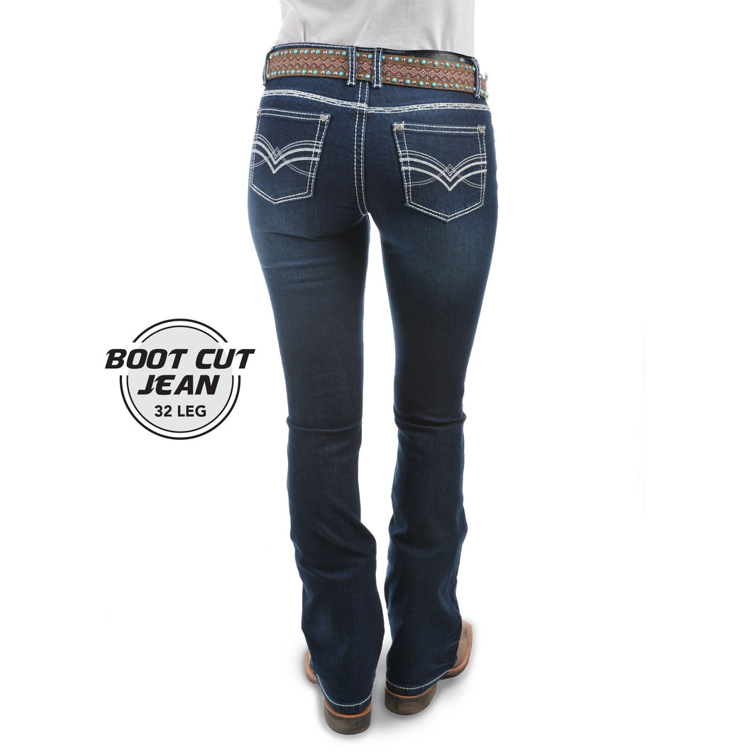 Pure Western - Hannah Bootcut Jeans 32L