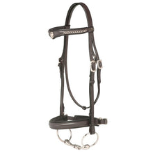Load image into Gallery viewer, Jeremy &amp; Lord &quot;V&quot; Dressage Bridle
