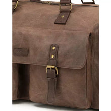 Load image into Gallery viewer, Waxed Canvas Duffel Bag
