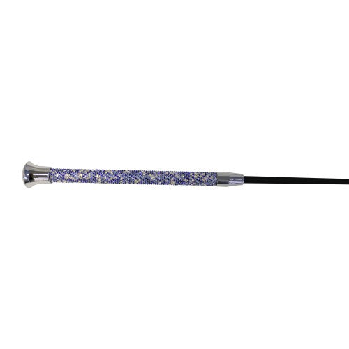 Horsemaster Dressage Whip 110cm with Stone Handle