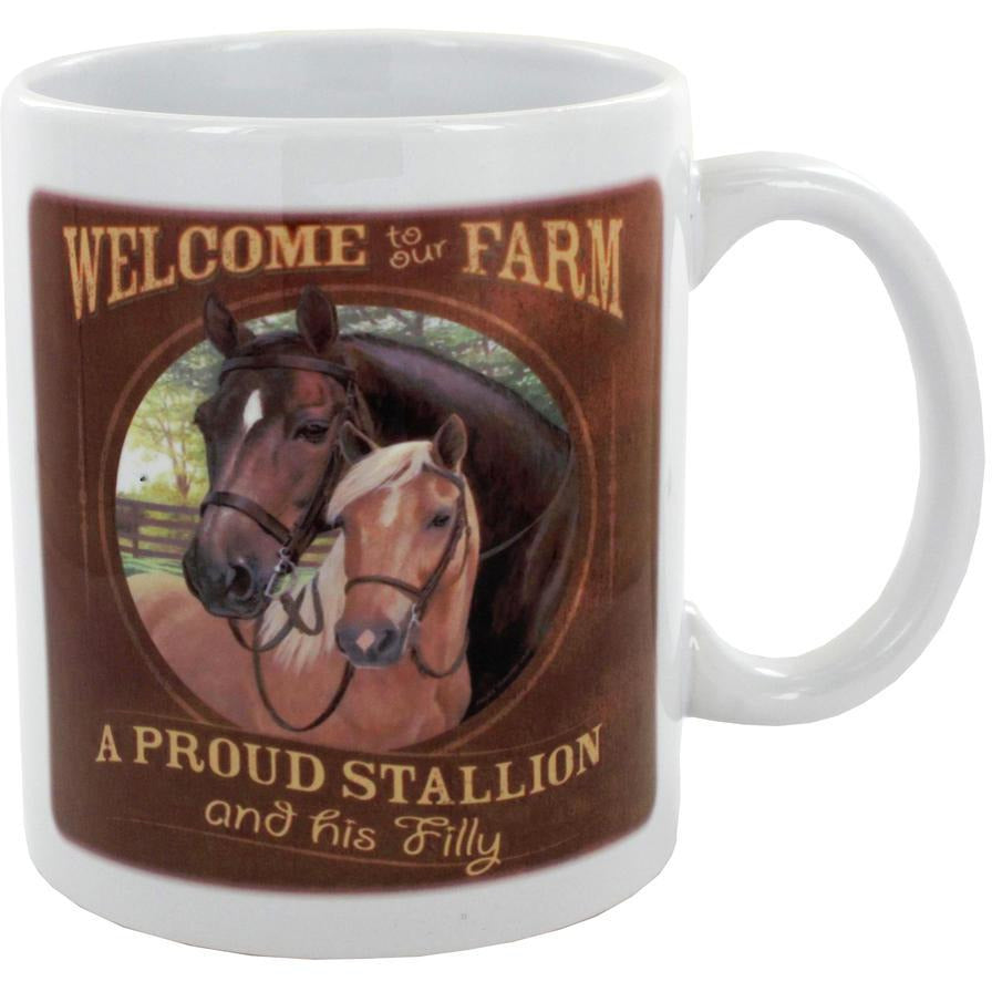 Stallion & He's Filly Mug