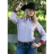 Load image into Gallery viewer, Wrangler - Women&#39;s Georgie Print Western Shirt L/S
