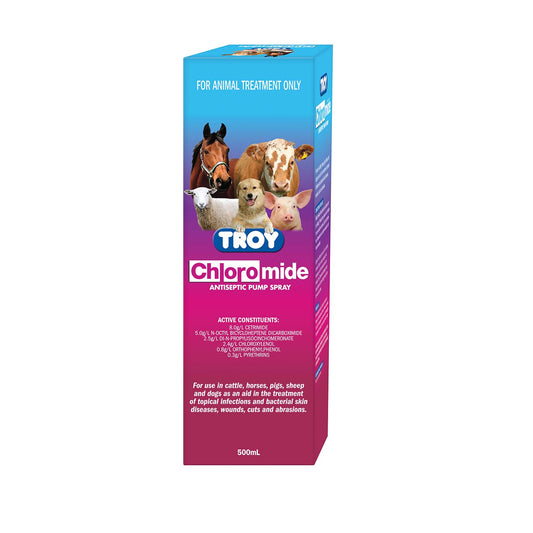 Troy Chloromide Antiseptic Spray - 500ml