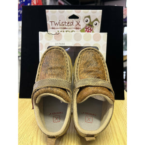 Twisted X - Infants Cow Fur Casual Moc's