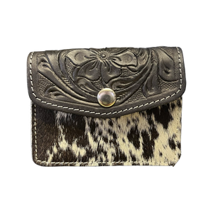 Tooling Leather Cowhide Purse