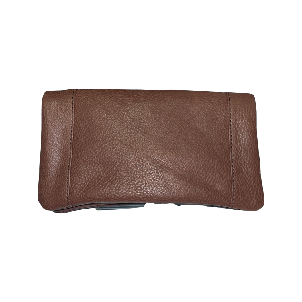Grain Leather Fold Wallet – Madison - Brown