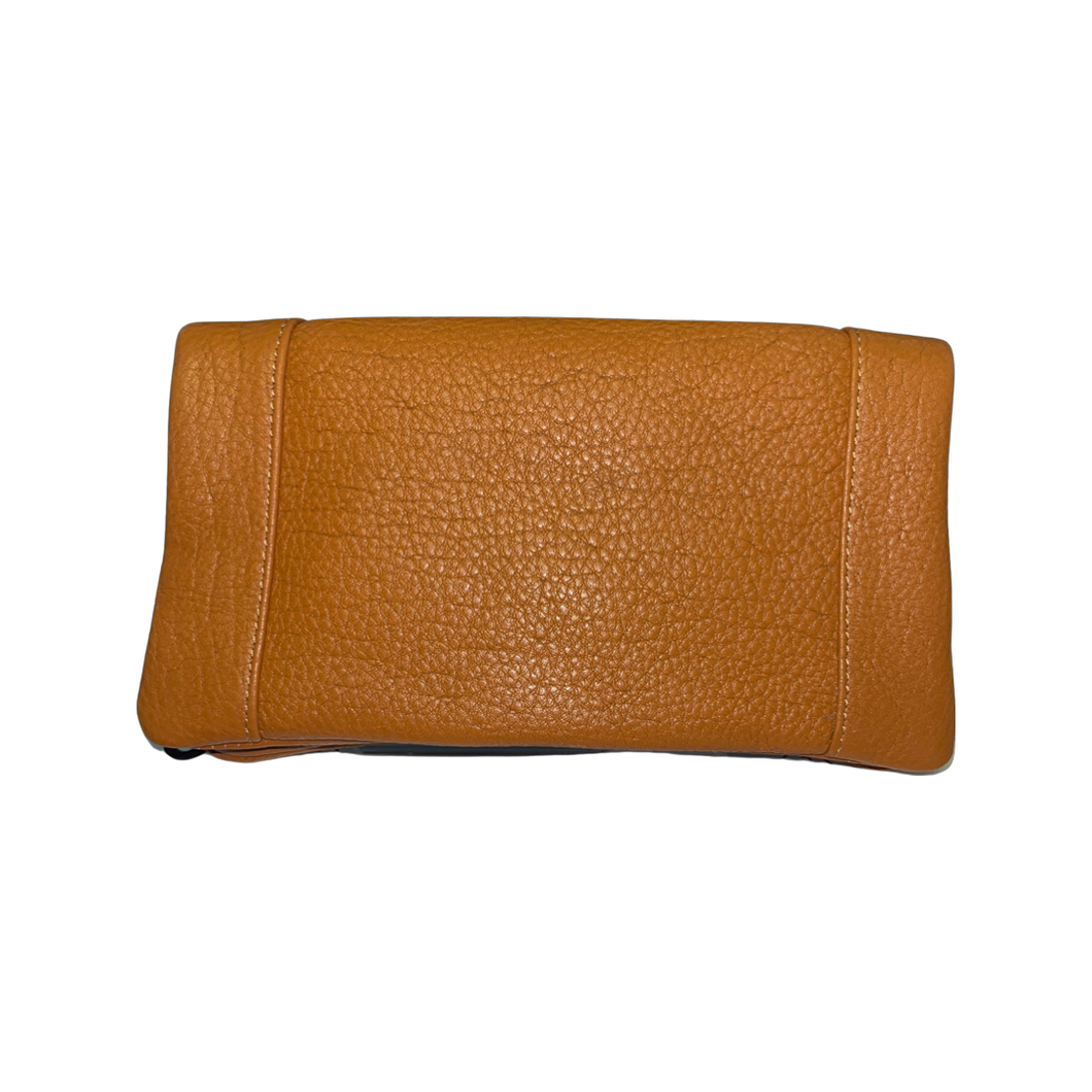 Grain Leather Fold Wallet – Madison - Tan