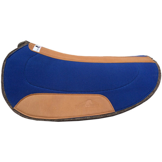 Toprail Equine - Oval Challenge/Barrel Race Pad – Royal Blue