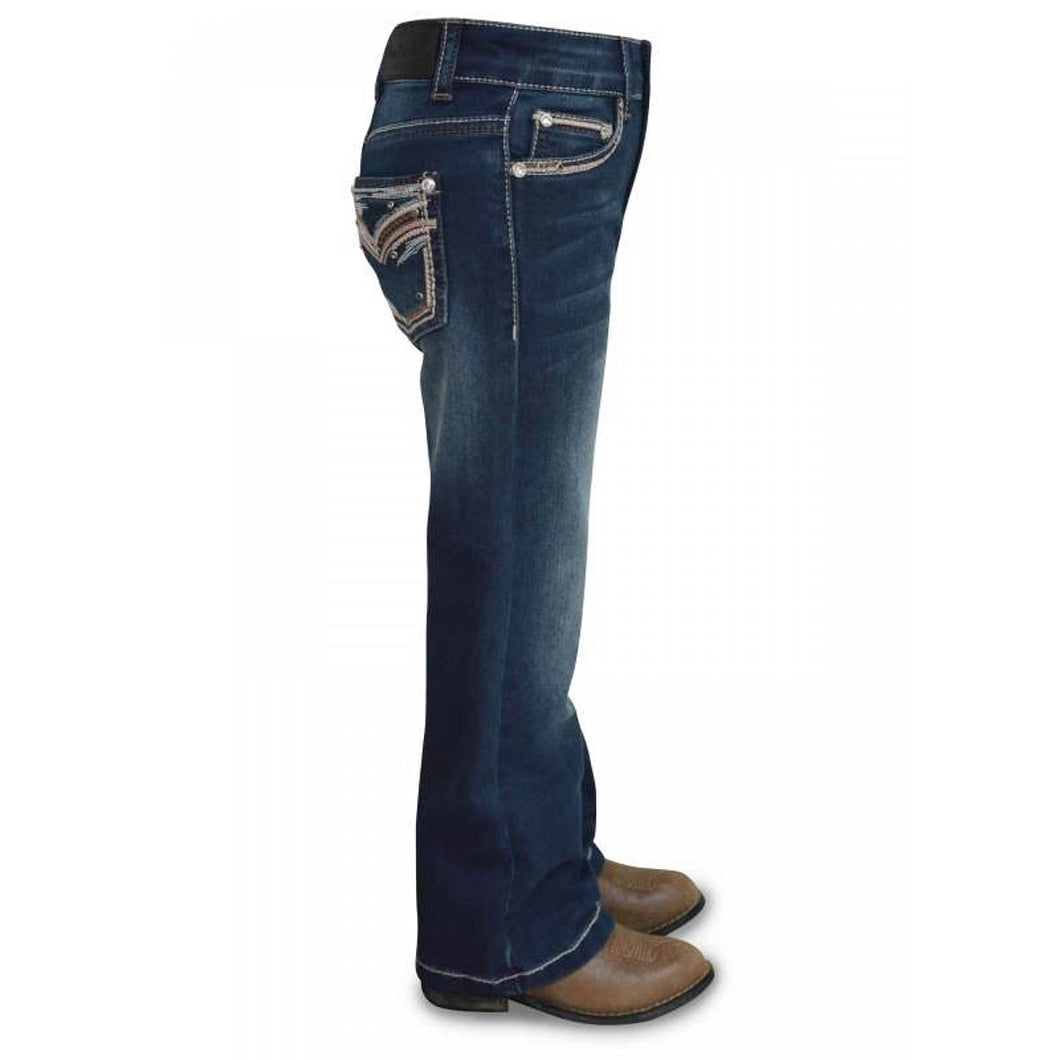 Pure Western - Girls Emma Boot Cut Jean