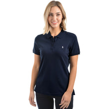 Load image into Gallery viewer, Thomas Cook - Women&#39;s Classic Stretch Polo S/S - Navy
