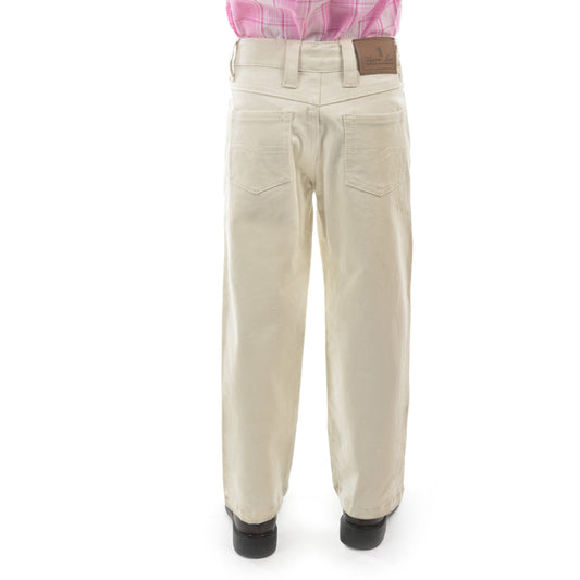 Thomas Cook Kids Stretch Moleskin Jeans - Regular - Stone